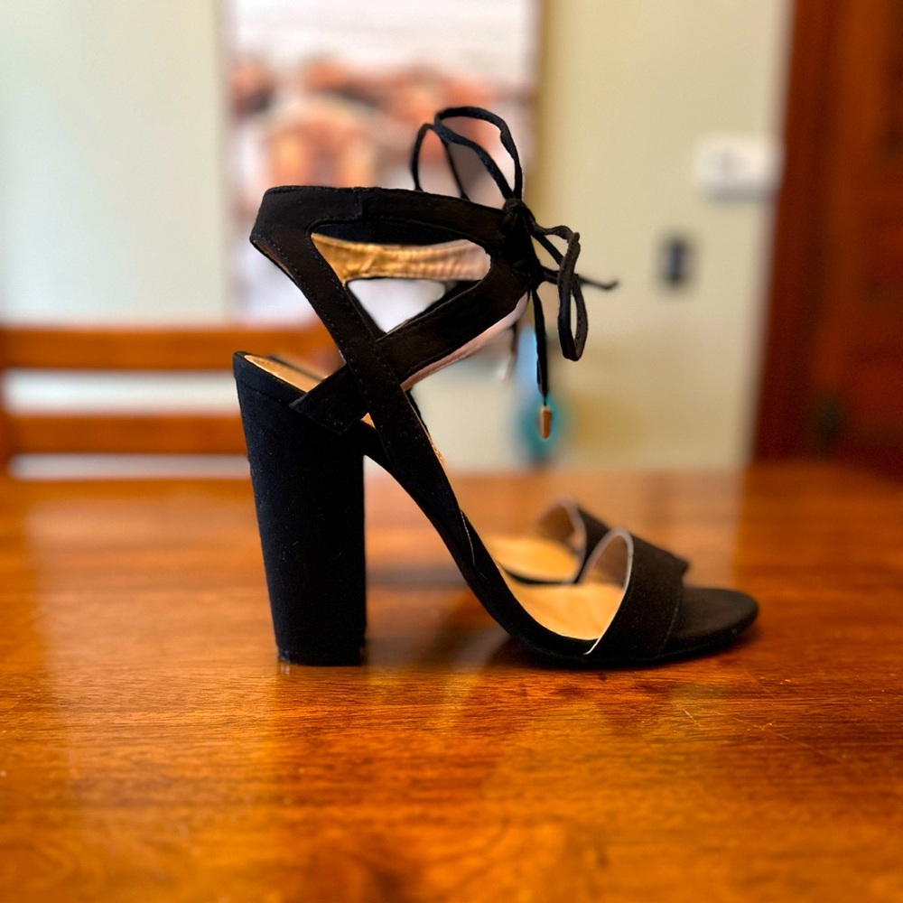 Charlotte Rousse suede heels